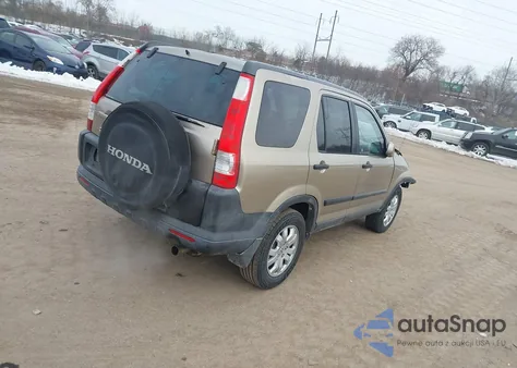 2006 Honda Cr-V Ex from USA, damaged, VIN SHSRD78816U441282